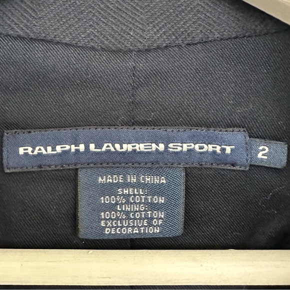 RALPH Lauren Sport Embroidered Crest Blazer - Picture 2 of 8